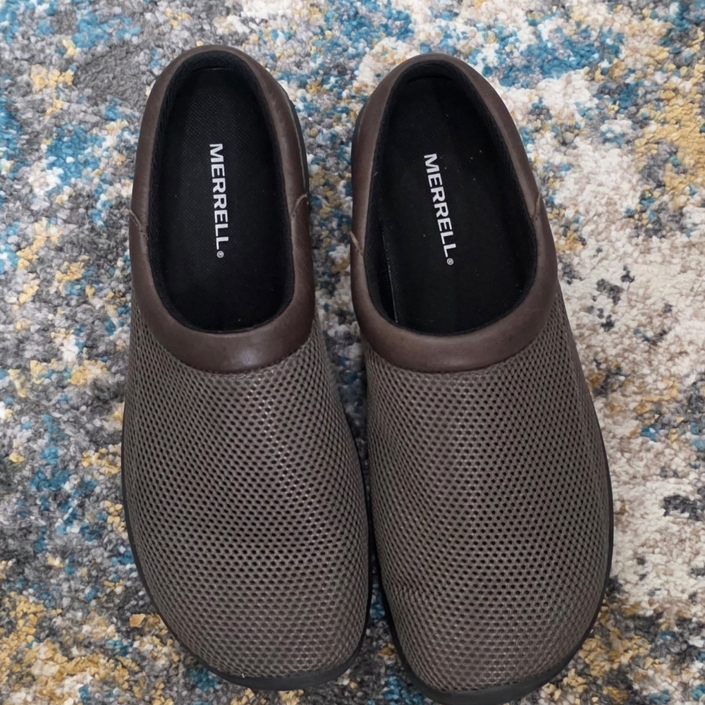 Merrell Men's Encore Bypass 2 Moccasin Clogs - Picture 3 of 7